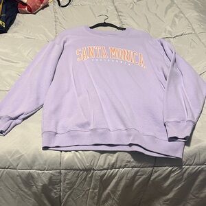 Hollister Light Purple Sweatshirt